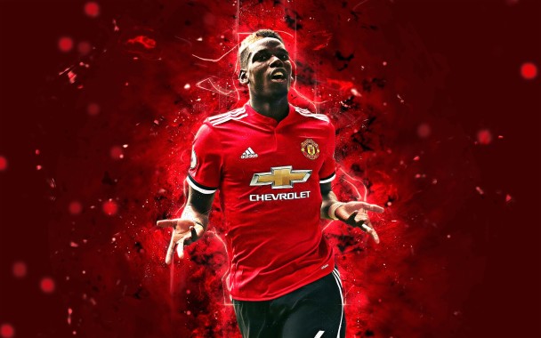 Paul Pogba Fondo De Pantalla Jugador De Futbol Rojo Jugador De Futbol Jersey Jugador 11 Wallpaperuse