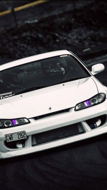 240sx Iphoneの壁紙 陸上車両 車両 車 フード 日産シルビア Wallpaperuse