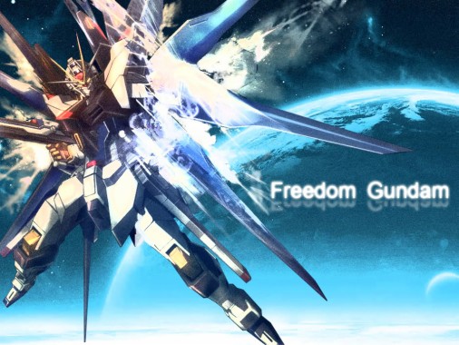 Strike Freedom Gundam Wallpaper Cg Artwork Mecha Anime Sky Graphic Design Wallpaperuse