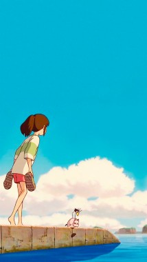 Free Ghibli Iphone Wallpaper Ghibli Iphone Wallpaper Download Wallpaperuse 1