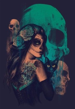 Featured image of post Wallpaper De Caveira Mexicana Tatuagem de caveira e escrita s deus pode me julgar no peito