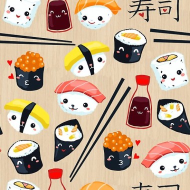 sushi cat wallpaper,cartoon,comfort food,appetizer,side dish,sushi ...