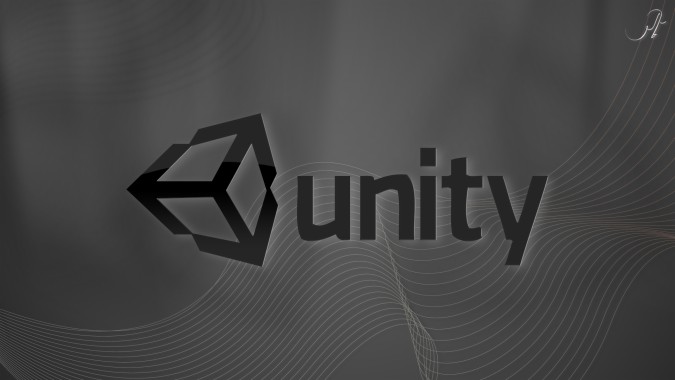Unity Wallpaper Black Text Font Logo Light 4140 Wallpaperuse