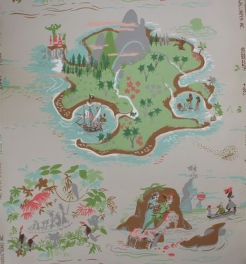 ヴィンテージディズニー壁紙 アート 世界 地図 図 Wallpaperuse