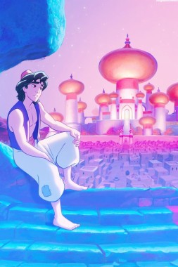 Aladdin Iphone Wallpaper Sky Purple Violet Cartoon Pink Wallpaperuse