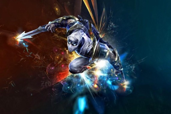 Zed The Master Of Shadows Assassin Fighter League Of Legends Skins Art Hd  Wallpaper 3840x2400 : Wallpapers13.com