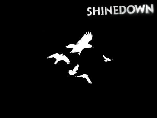 shinedown wallpaper,black,black and white,font,wing,logo (#586657 ...