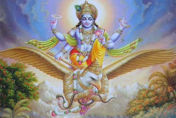 Diwali Wallpapers: Lord Vishnu Wallpapers