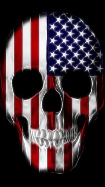 american skull wallpaper,flag,font,animation,games (#679850) - WallpaperUse