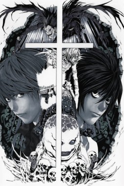 Death Note Wallpaper Iphone Illustration Anime Mythology Fictional Character Art Wallpaperuse