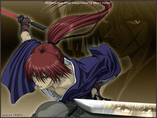 Rurouni Kenshin - Battousai by QueenieJackal on DeviantArt