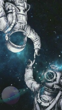 Tumblrエイリアン壁紙 宇宙飛行士 個人用保護具 図 ヘッドギア お絵かき Wallpaperuse