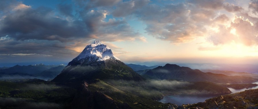 2560x1080の壁紙 山 空 自然 山脈 自然の風景 Wallpaperuse