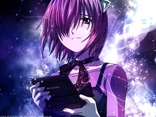 elfen lied wallpaper,anime,cartoon,cg artwork,violet,purple (#951888 ...