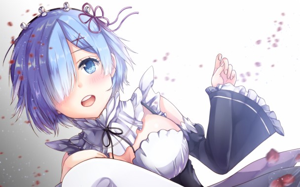 Re:Zero Rem Fondo de Pantalla  Fondo de pantalla de anime, Fondo